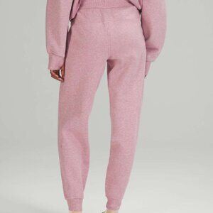 Lululemon Scuba High-Rise Jogger Heathered Pink Taupe size 4